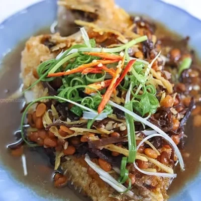 Cá diêu hồng chưng tương