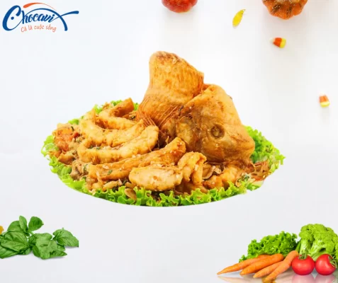 cá diêu hồng chiên giòn
