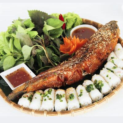 Cá quả nướng ngon