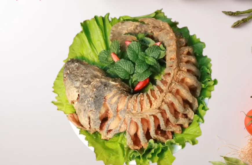 Cá Lóc Chiên Xù Nguyên Con