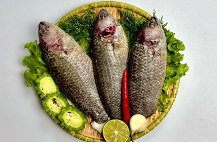 Canh Cá Rô Đồng Nấu Rau Cải Thơm Ngon