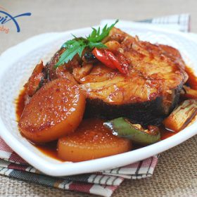 Cá Lóc Đồng Kho Củ Cải